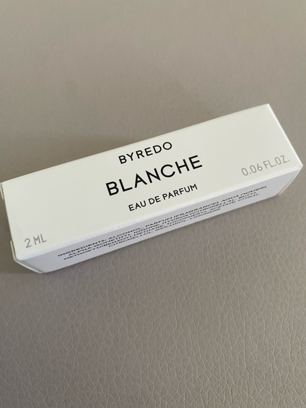 Byredo “Blanche” Sample